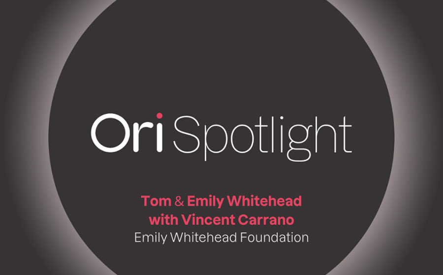 Ori Spotlight 2 Tom and Emily Whitehead with Vincent Carrano